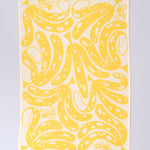 Tea Towels by Wrap Magazine tea towel Wrap Magazine Go Bananas: Yellow