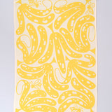 Tea Towels by Wrap Magazine tea towel Wrap Magazine Go Bananas: Yellow