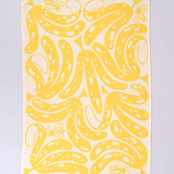 Tea Towels by Wrap Magazine tea towel Wrap Magazine Go Bananas: Yellow