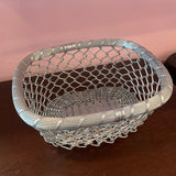 1960’s Vintage French Wire Basket CANDID HOME
