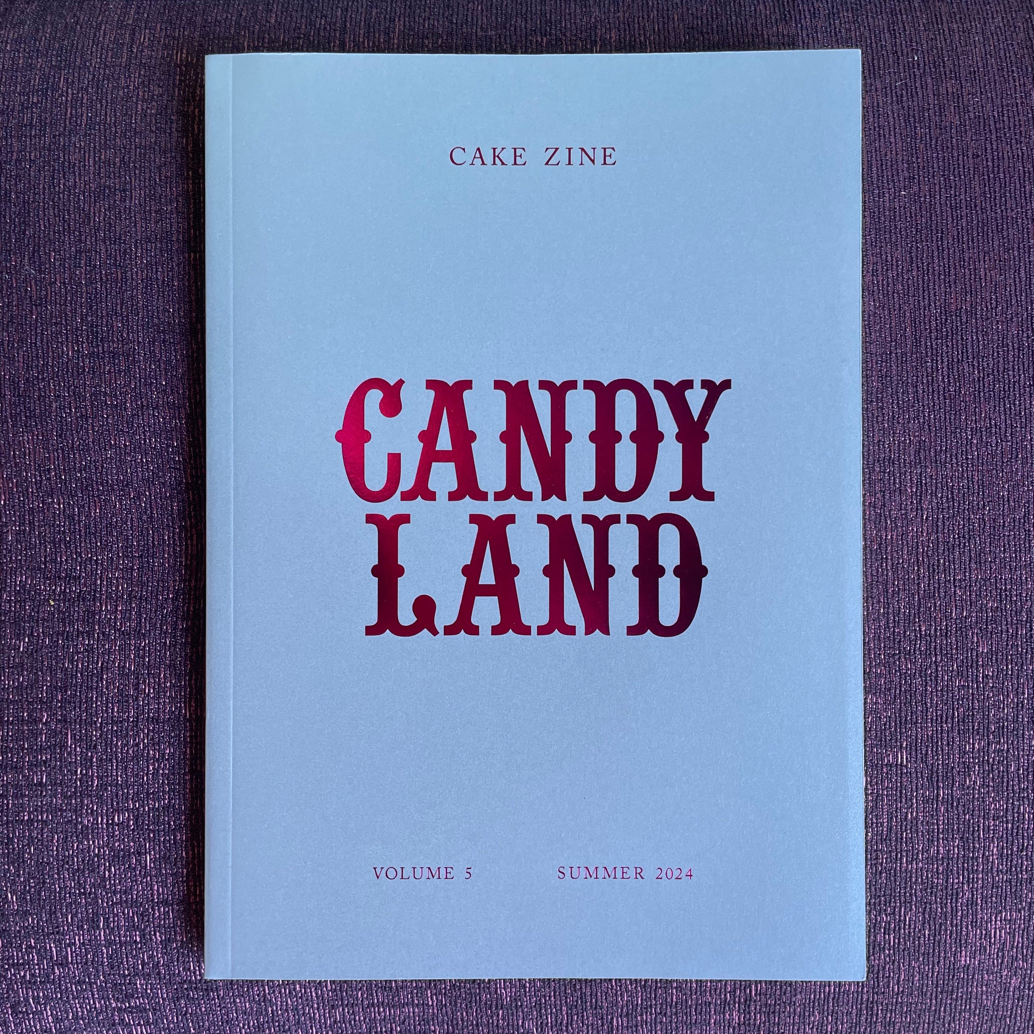 Cake Zine : Candy Land Books cake zine   