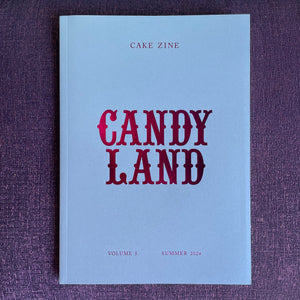 Cake Zine : Candy Land Books cake zine   