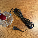 1950s Lucite and Glass Table Lamp Lamps CANDID HOME