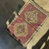 Vintage Small Turkish Rug 21”x34”