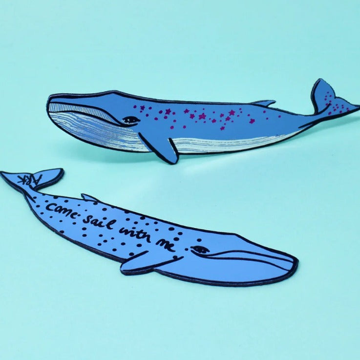 Whale Bookmark by Ark Colour Design bookmark ark colour   