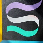 Dual Ribbon : Acrylic on Canvas by Winston Willingham Art winston willingham   