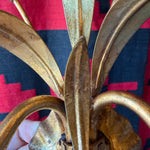 Antique Italian Brass Double Sconce Lighting CANDID HOME