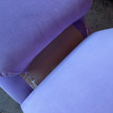 1970's Reupholstered Milo Baughman for Thayer Coggin Scroll Armchairs - 1 available Chairs CANDID HOME