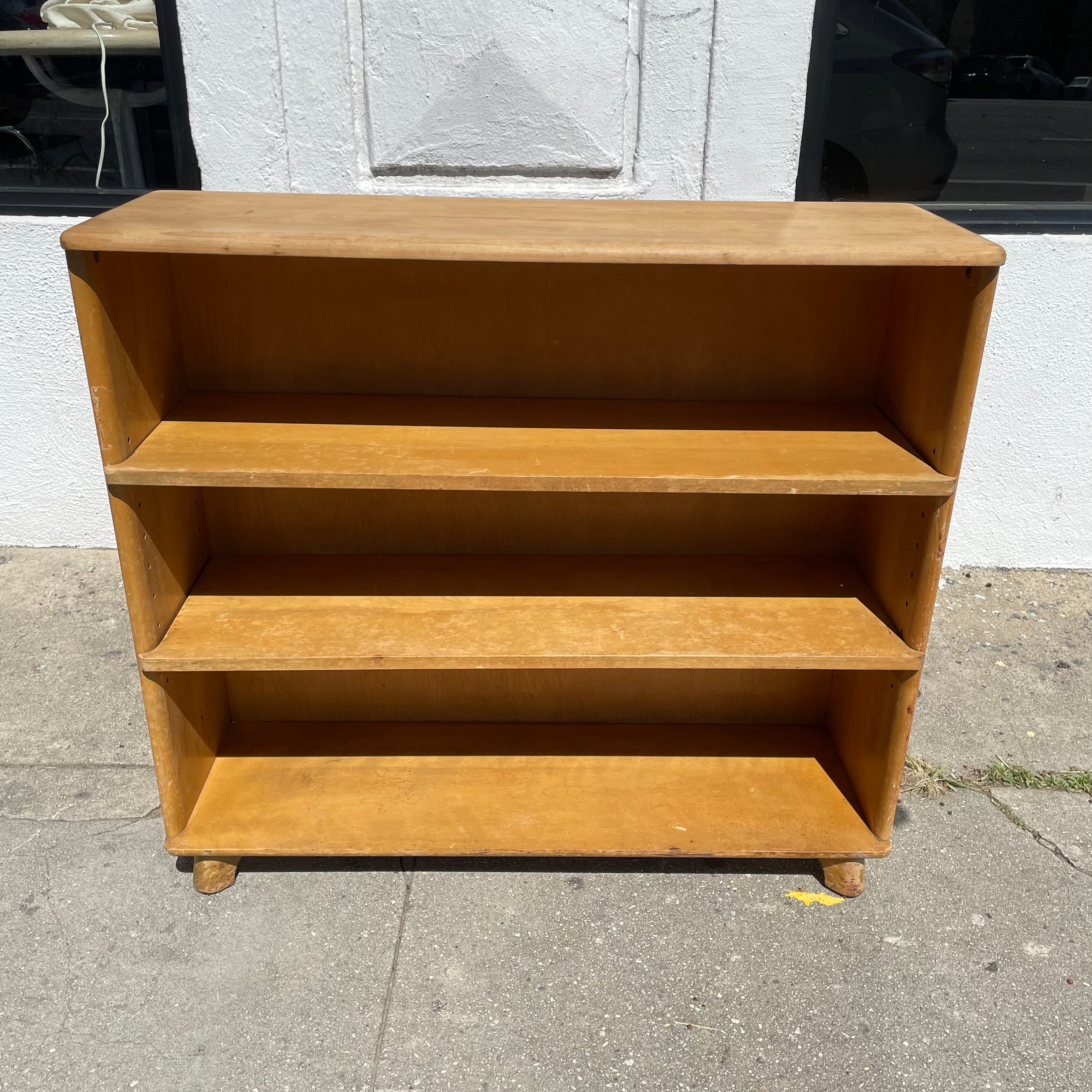 1950’s Heywood Wakefield Wooden Bookshelf  CANDID HOME   