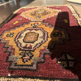 Vintage Small Turkish Rug 21”x34”