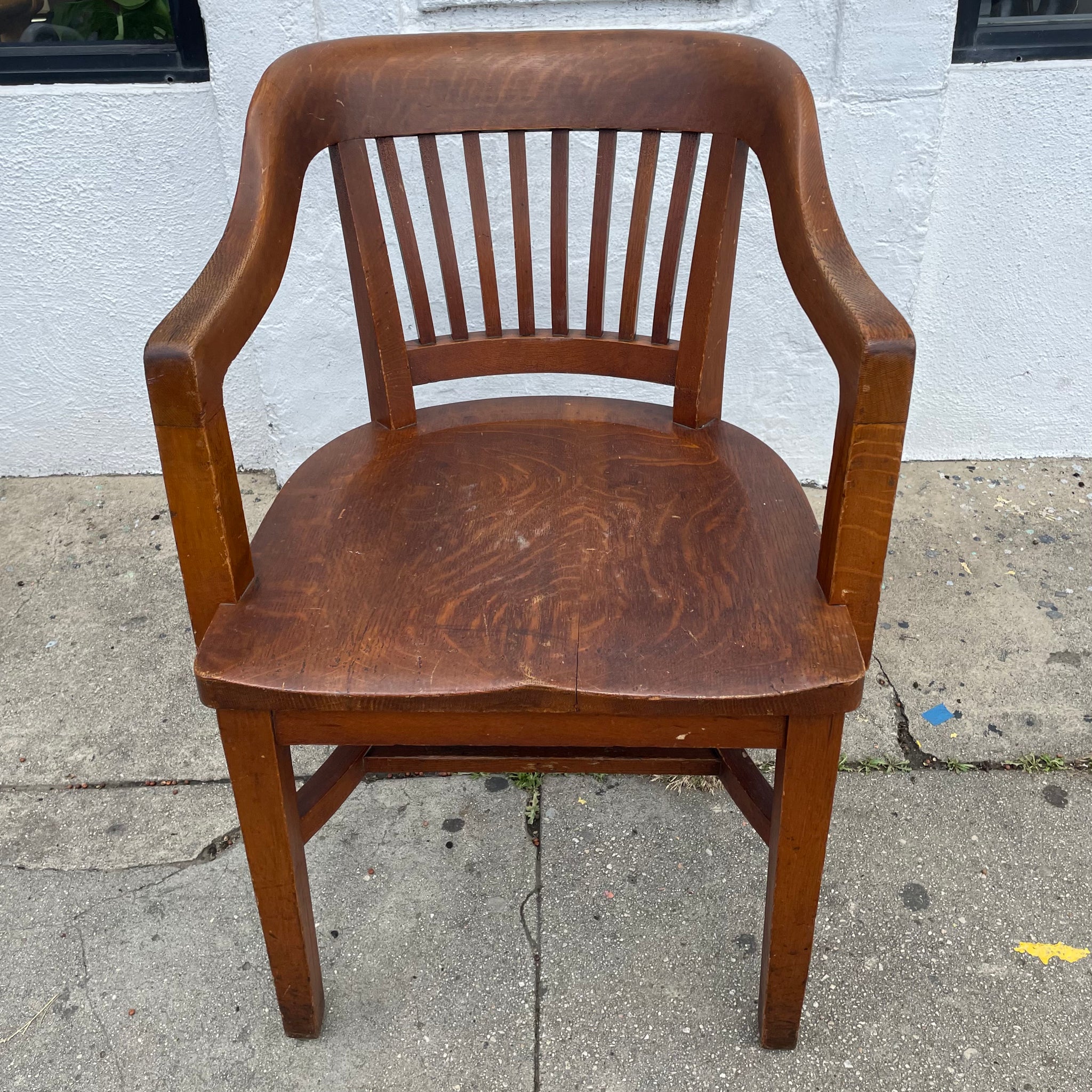 1940’s Antique Bankers Chair by Heywood Wakefield  CANDID HOME   