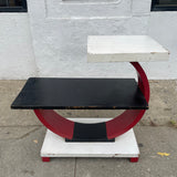 Antique Art Deco Side Table Tables CANDID HOME   