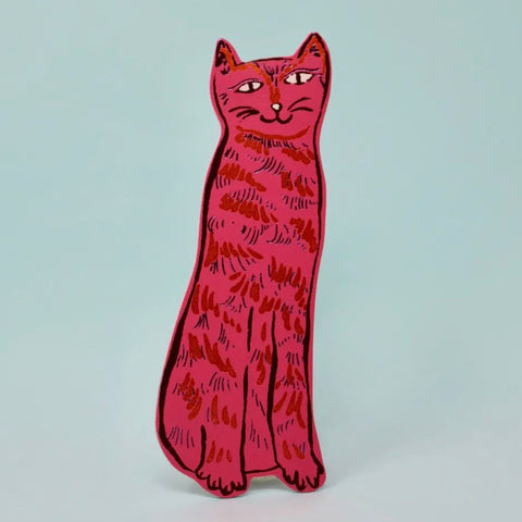 Cat Bookmark by Ark Colour Design  ark colour Pink  