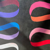 Dual Ribbon : Acrylic on Canvas by Winston Willingham Art winston willingham   
