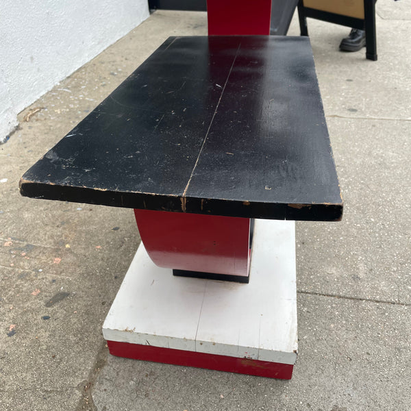 Antique Art Deco Side Table Tables CANDID HOME   