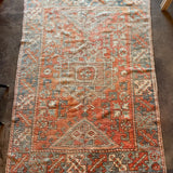 Vintage Turkish Rug - 4’2” x 5’7” Rugs CANDID HOME