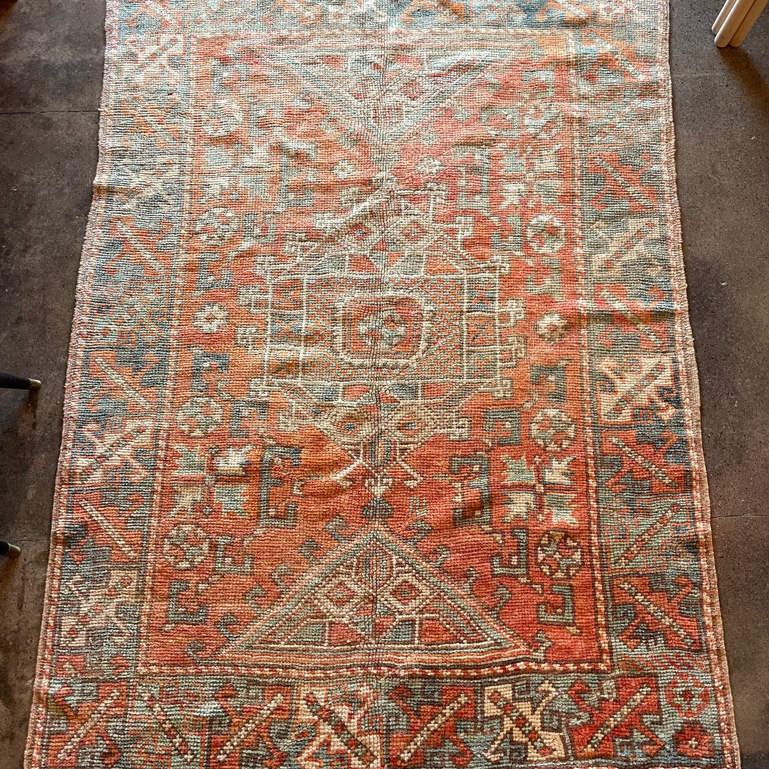 Vintage Turkish Rug - 4’2” x 5’7” Rugs CANDID HOME