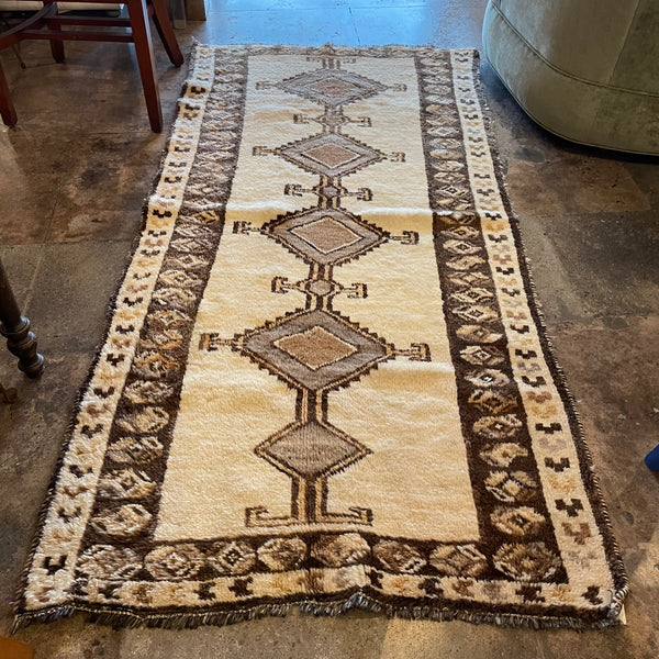 3’4” x 6’9” Vintage Turkish Shag Rug Rugs CANDID HOME