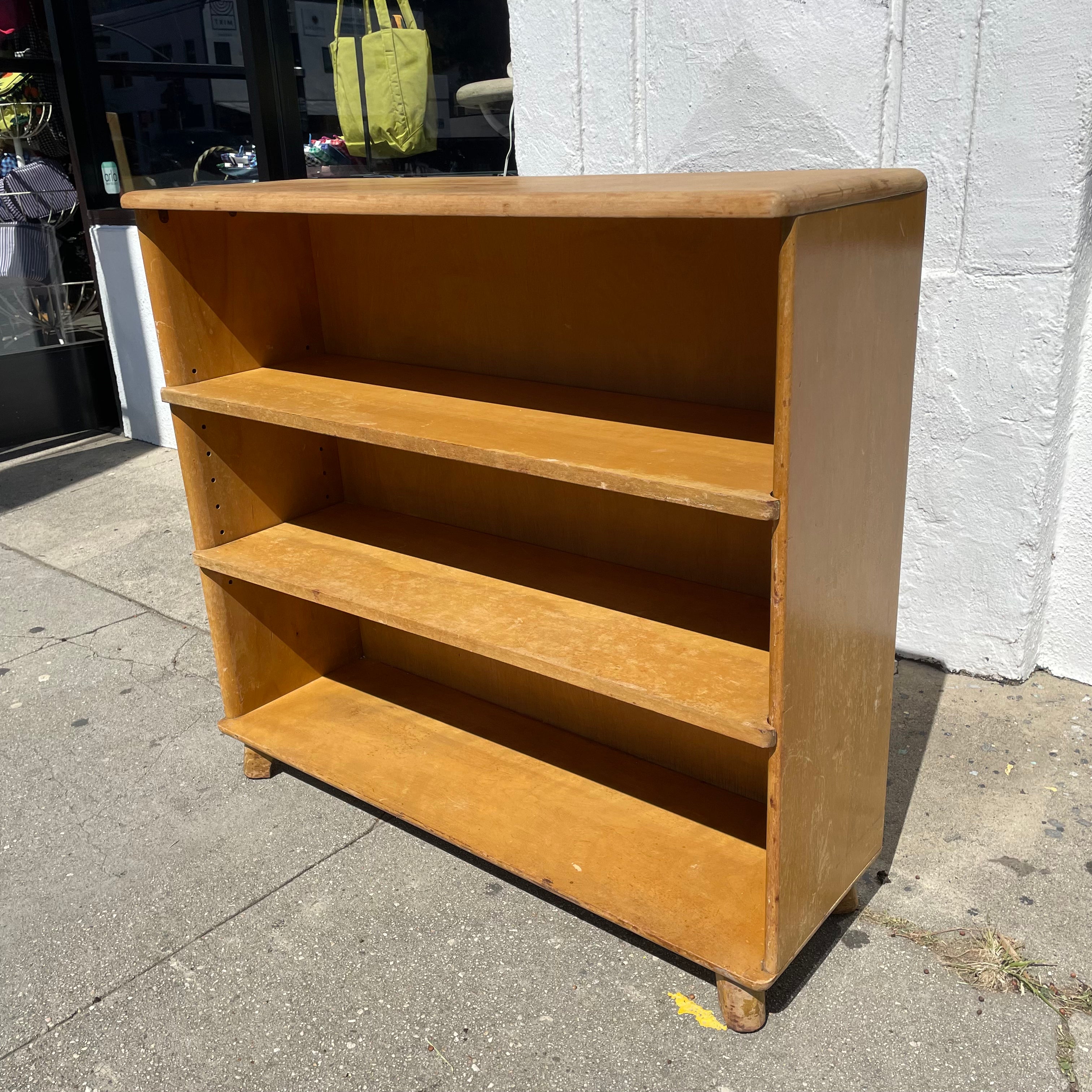 1950’s Heywood Wakefield Wooden Bookshelf  CANDID HOME   