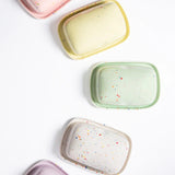 Speckled Ceramic Butter Dish by Egg Back Home butter dish egg back home   