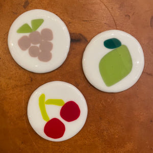 Dot Glass Fruit Coasters kitchen > Coasters > best housewarming gifts > good > housewarming gifts > house warming > housewarming gift ideas > housewarming gifts for couples > new home gift ideas > new home gifts > sustainable gifts Dot   