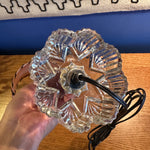 1950s Lucite and Glass Table Lamp Lamps CANDID HOME