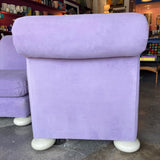 1970's Reupholstered Milo Baughman for Thayer Coggin Scroll Armchairs - 1 available Chairs CANDID HOME