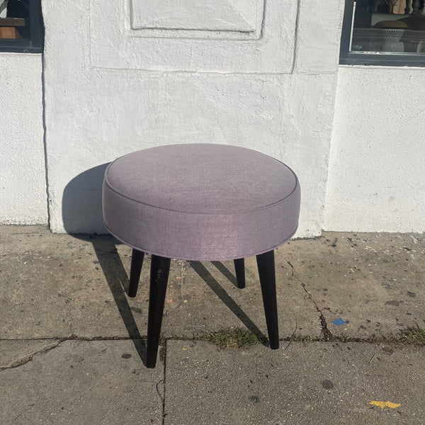 1950's Reupholstered Ottoman Ottomans CANDID HOME   