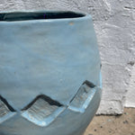 1970’s Studio Pottery Diamond Vase  CANDID HOME   