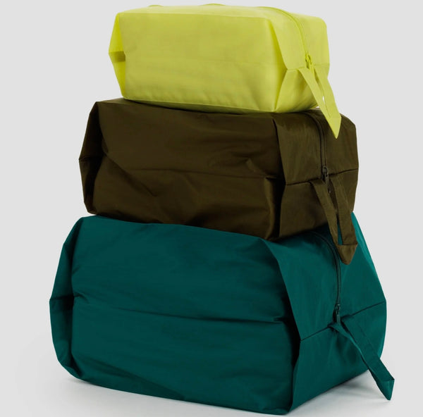 Baggu 3D Zip Pouch Set Bags + Wallets Baggu   