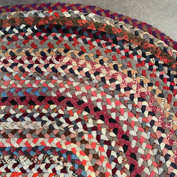 37” x 44” Antique American Rag Rug Rugs CANDID HOME   