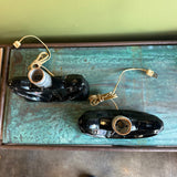 1950s Ceramic Lamps - A Pair