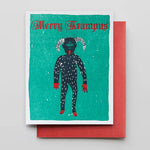 Hammerpress Holiday Cards greeting card CANDID HOME Krampus
