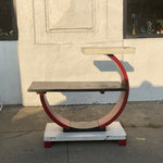 Antique Art Deco Side Table Tables CANDID HOME   