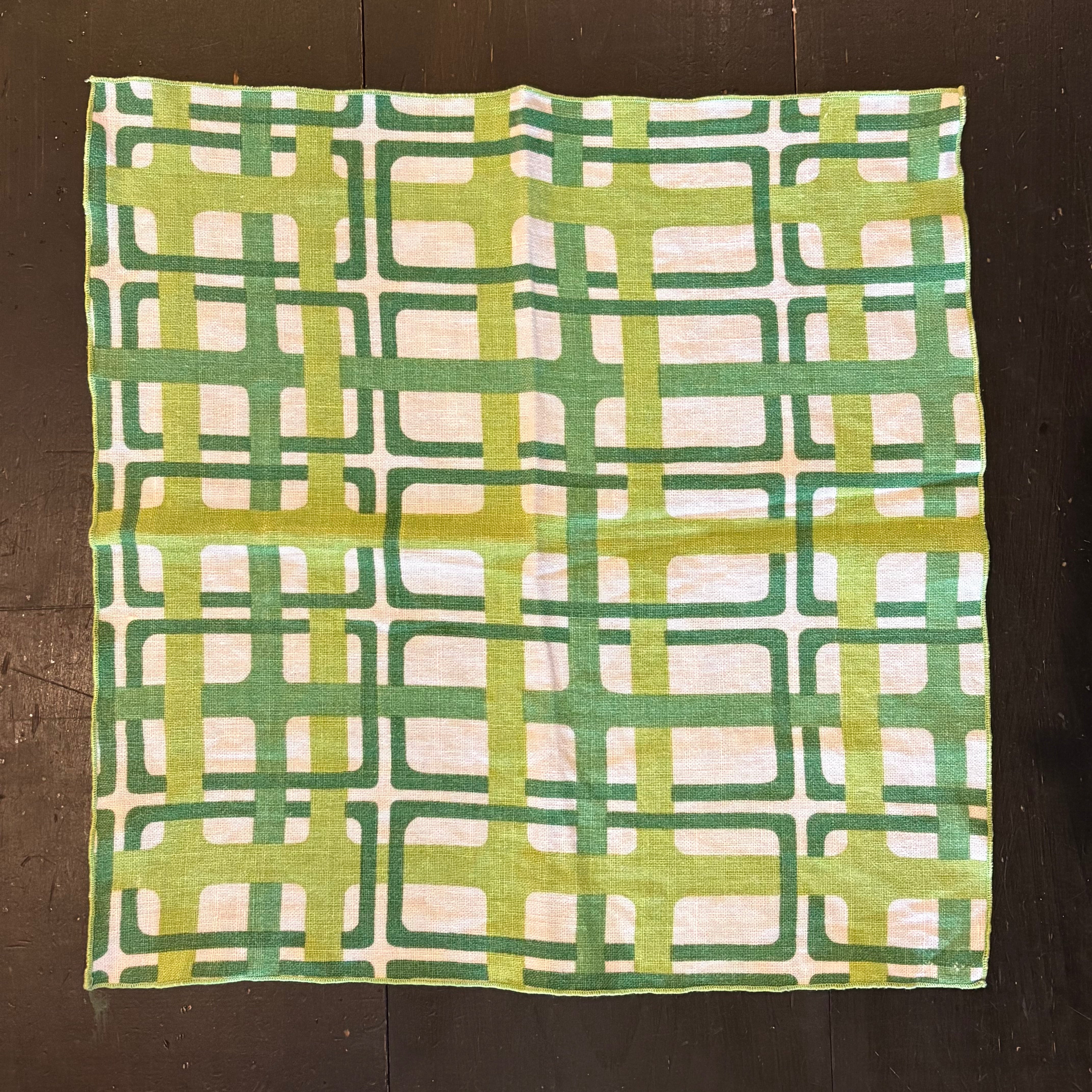 1970’s Linen Cloth Napkins CANDID HOME