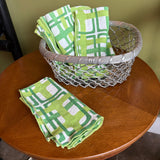 1970’s Linen Cloth Napkins CANDID HOME