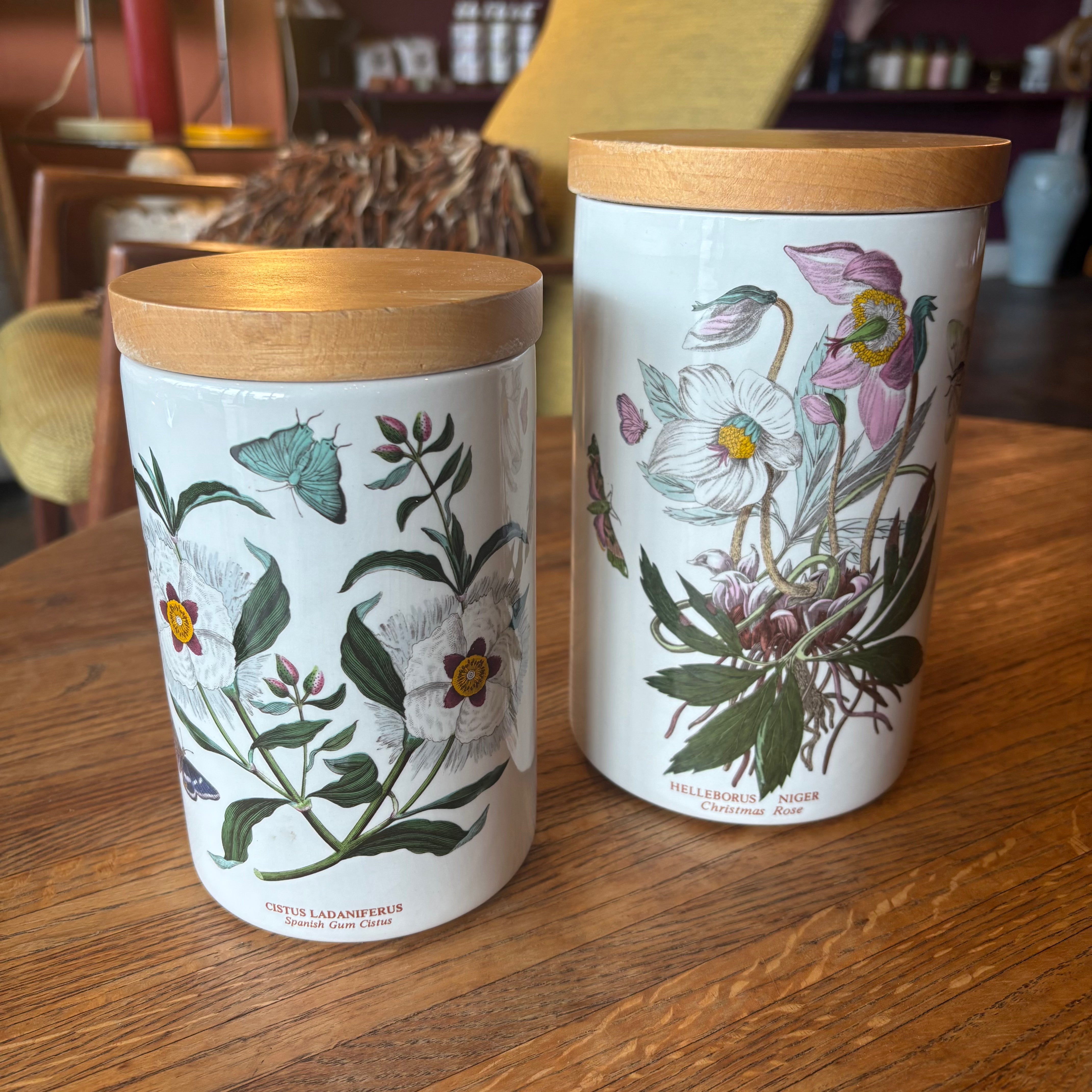 Botanic Garden Canisters by Portmeirion Pottery CANDID HOME