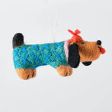 "Wiener" Felt Ornament - Wrap Magazine