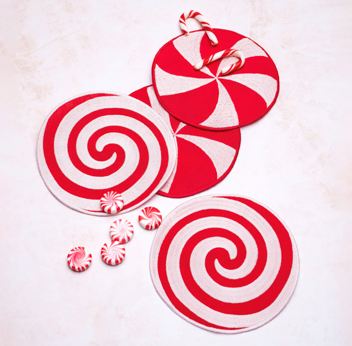 Cocktail Napkins: Set of 4 by Piecework