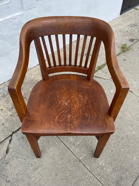 1940’s Antique Bankers Chair by Heywood Wakefield  CANDID HOME   