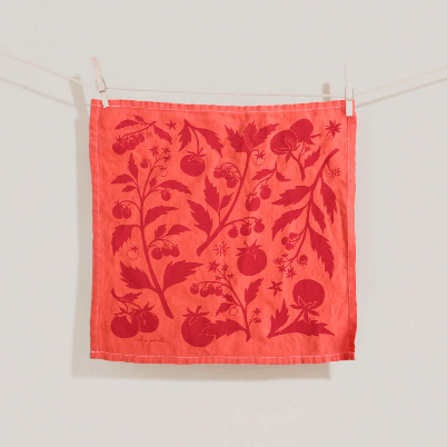 Printed Linen Napkin Set by Elana Gabrielle