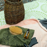 Printed Linen Rectangle Tea Towels by Elana Gabrielle