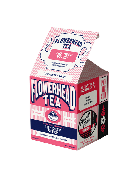 Boxed Tea Bags by Flowerhead Tea  flowerhead tea The Deep Steep  
