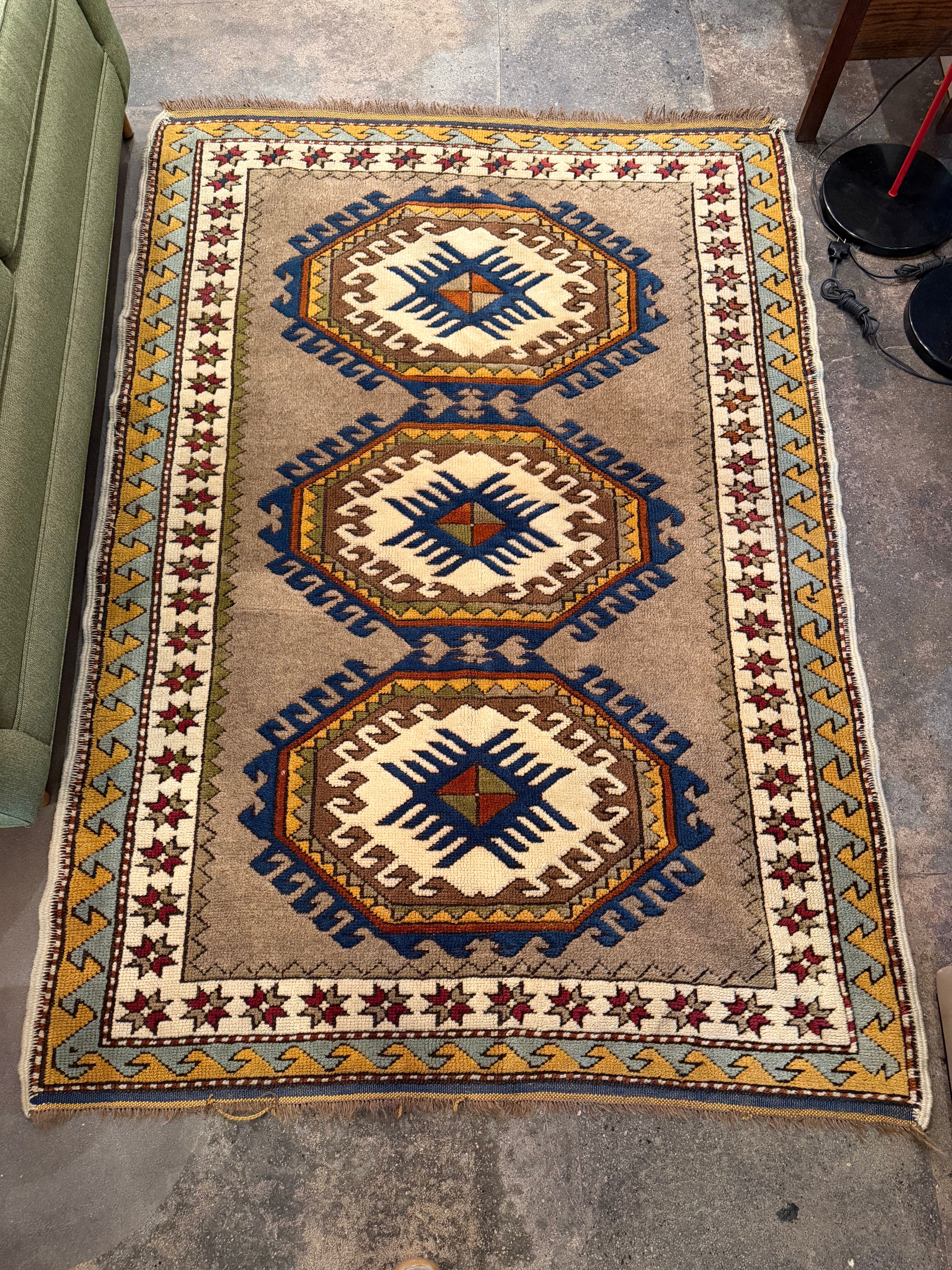 Vintage Tribal Persian Rug - 4’1” x 5’11” CANDID HOME