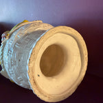 Vintage Italian Tole Ceramic Fruit Tower Sculpture CANDID HOME