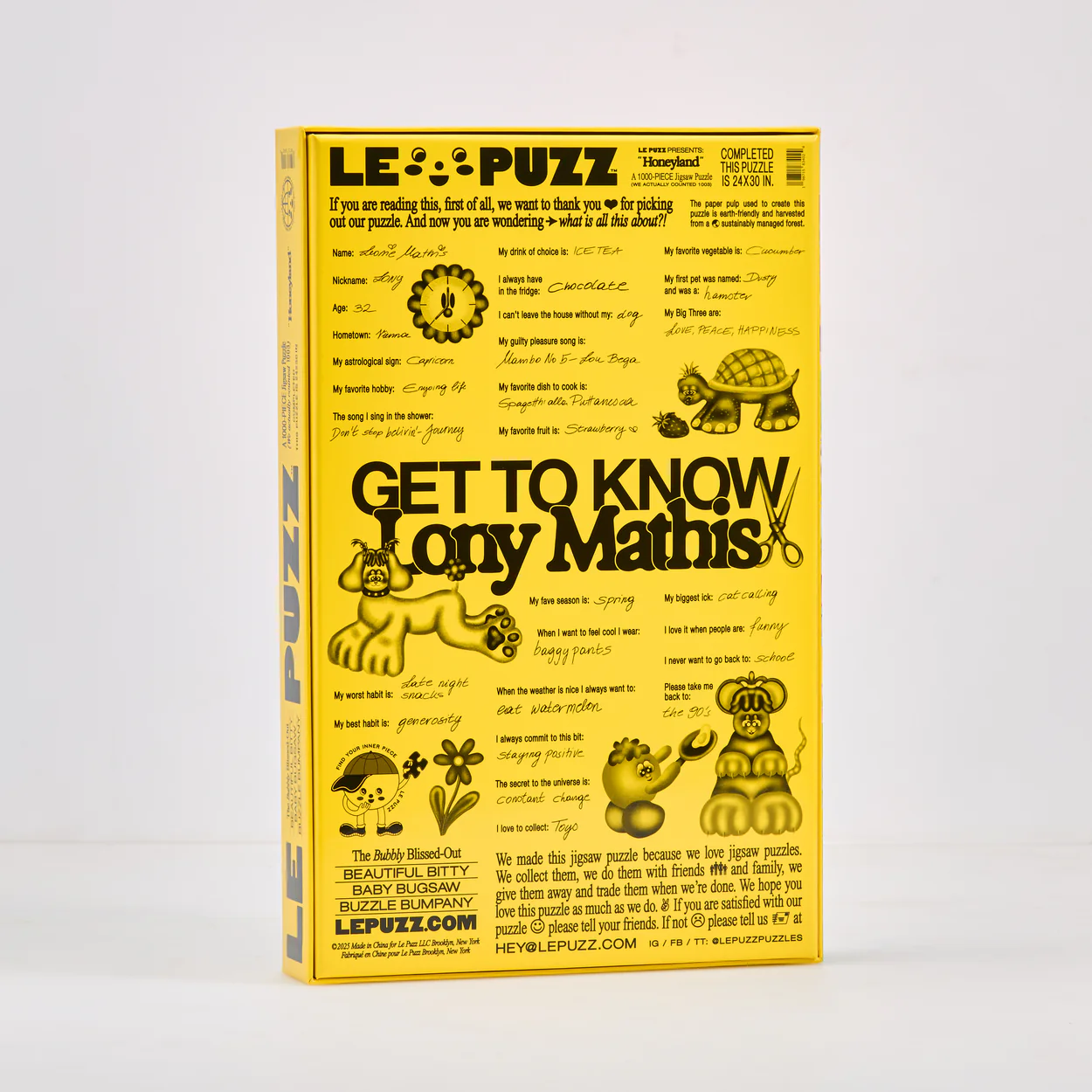 Le Puzz 1000 Piece Puzzle Jigsaw Puzzles le puzz