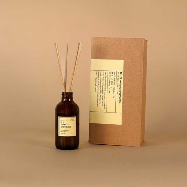 Reed Diffuser Set by Dilo Candles Dilo Verbena Chamomile  