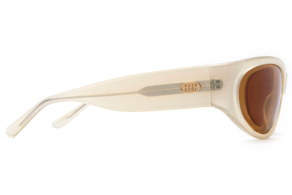 The Funk Daddy in Champagne Glitter Bio by Crap Eyewear Sunglasses crap   