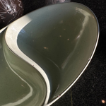 Mid-Century Ceramic Divided Serving Bowl Serving Bowl CANDID HOME