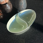 Mid-Century Ceramic Divided Serving Bowl Serving Bowl CANDID HOME